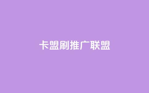 卡盟刷APP(APP推广联盟)  第1张