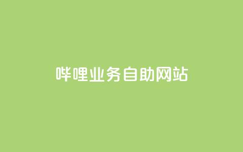 哔哩业务自助网站 - 哔哩业务自助网站:全方位自助服务平台! 第1张 哔哩业务自助网站 - 哔哩业务自助网站:全方位自助服务平台! 第1张