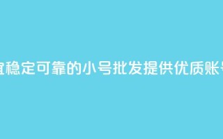 QQ小号批发 - 便宜稳定可靠的QQ小号批发，提供优质QQ账号资源~
