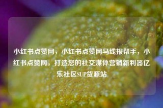 小红书点赞网,小红书点赞网马线报帮手,小红书点赞网,打造您的社交媒体营销新利器亿乐社区SUP货源站