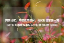 两碗社区，两碗镇两碗村，共筑和谐家园—两碗社区的温暖故事亿乐社区低价自营货源站