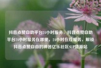 抖音点赞自助平台24小时服务,抖音点赞自助平台24小时服务在哪里,24小时在线服务,解锁抖音点赞自由的神器亿乐社区SUP货源站