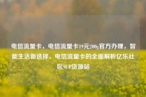 电信流量卡,电信流量卡19元200g官方办理,智能生活新选择,电信流量卡的全面解析亿乐社区SUP货源站