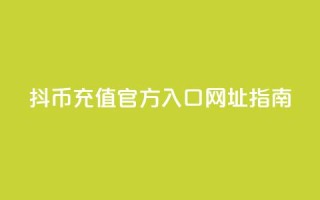 抖币充值官方入口网址指南