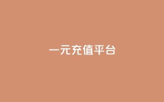 一元充值平台 - 一元充值平台——便捷又省钱的充值方式。