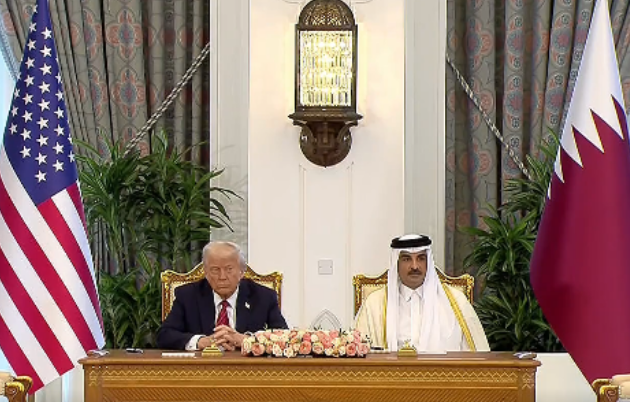 特朗普访问卡塔尔，两国签署多项合作协议  第1张