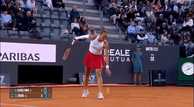 被郑钦文打破防?萨巴伦卡爆粗辱骂观众遭警告!1000赛3连冠梦碎  第2张 被郑钦文打破防?萨巴伦卡爆粗辱骂观众遭警告!1000赛3连冠梦碎  第2张