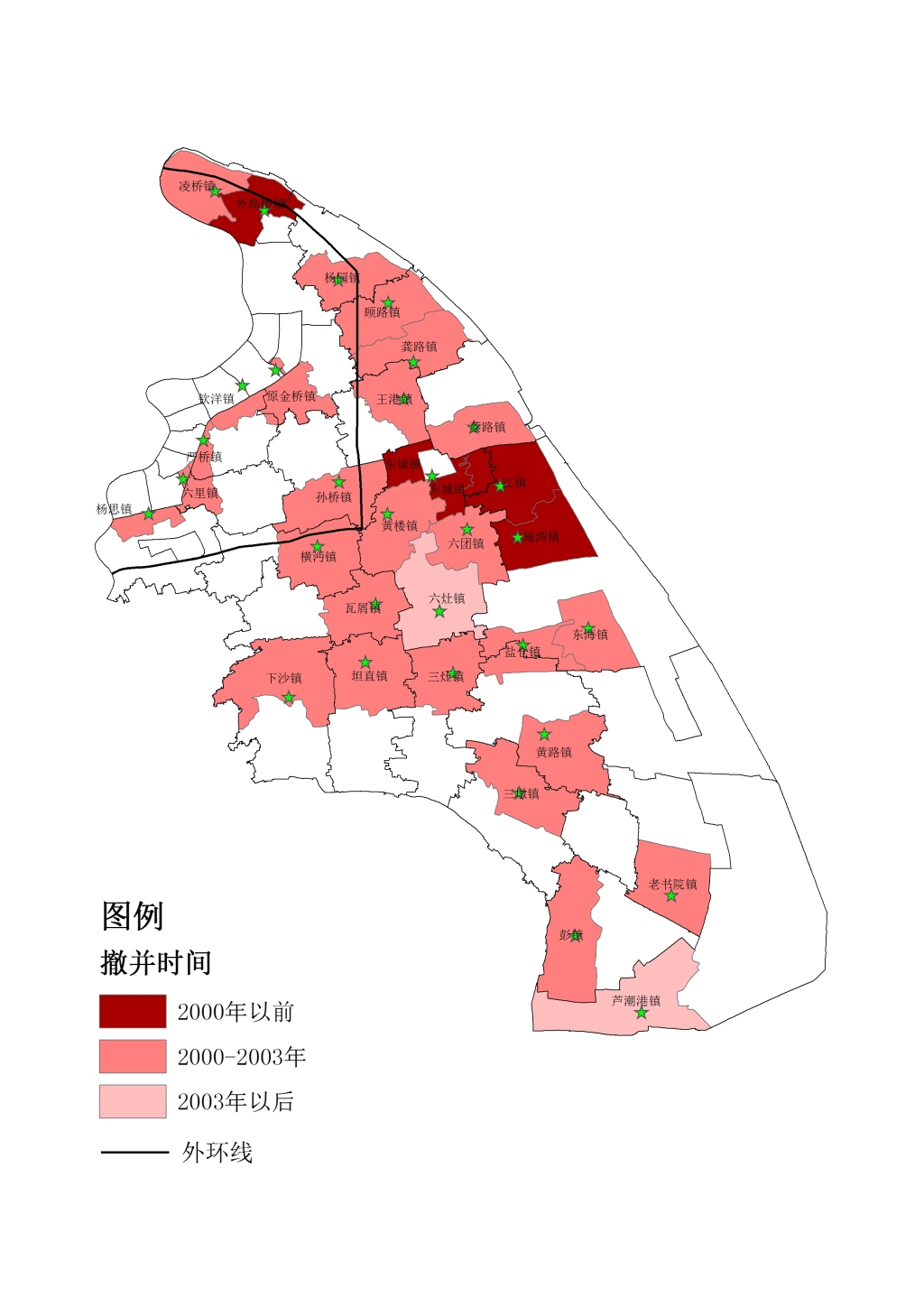 “三个集中”之后：图说浦东新区28次撤乡并镇  第1张